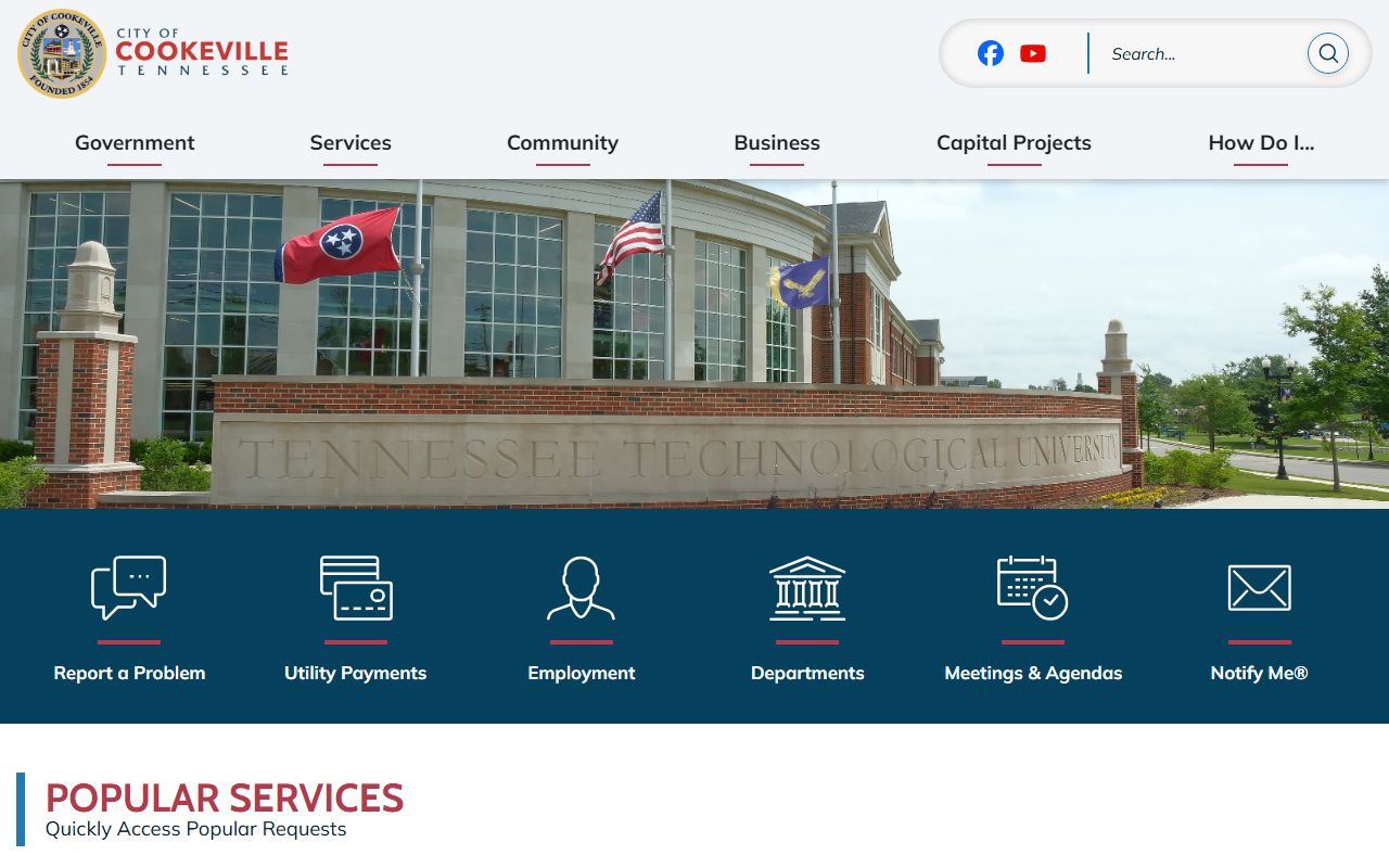 Cookeville Property Tax Records city homepage