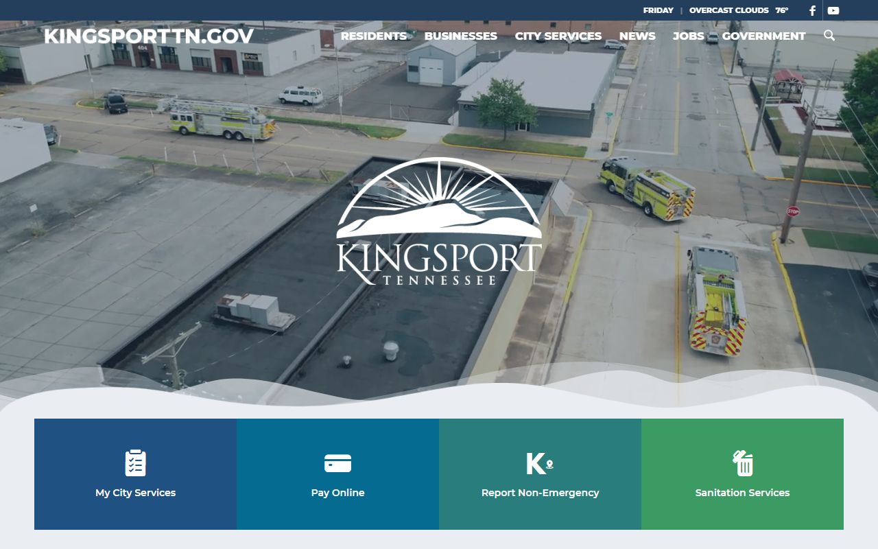 Kingsport Property Tax Records city homepage