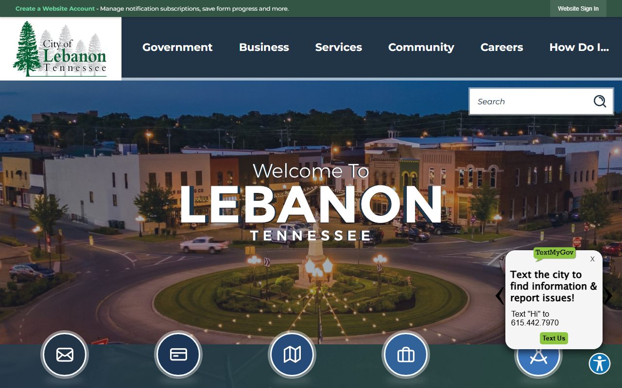 Lebanon Property Tax Records city homepage