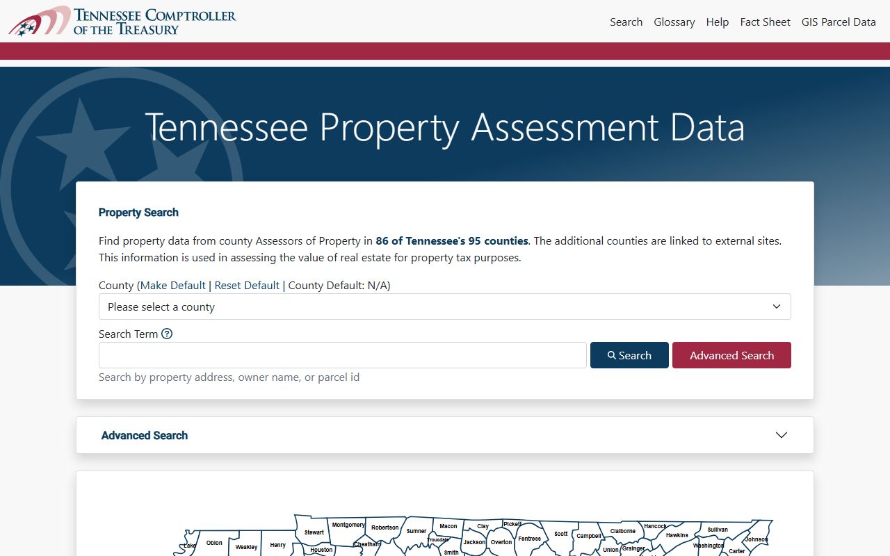 Smith County Property Tax Records Tennessee assessment portal